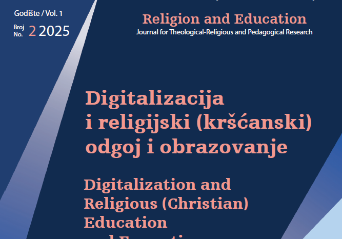 Novi broj časopisa "Religija i obrazovanje"